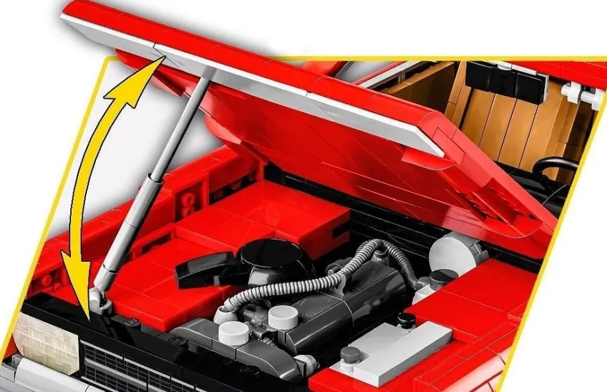 COBI 24345 Opel Rekord C Coupe (1:12)