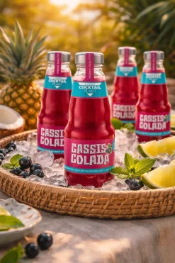 Cocktail Plant Cassis Colada 12x 0,2L – Fruchtiger Ready-to-Drink Cocktail mit