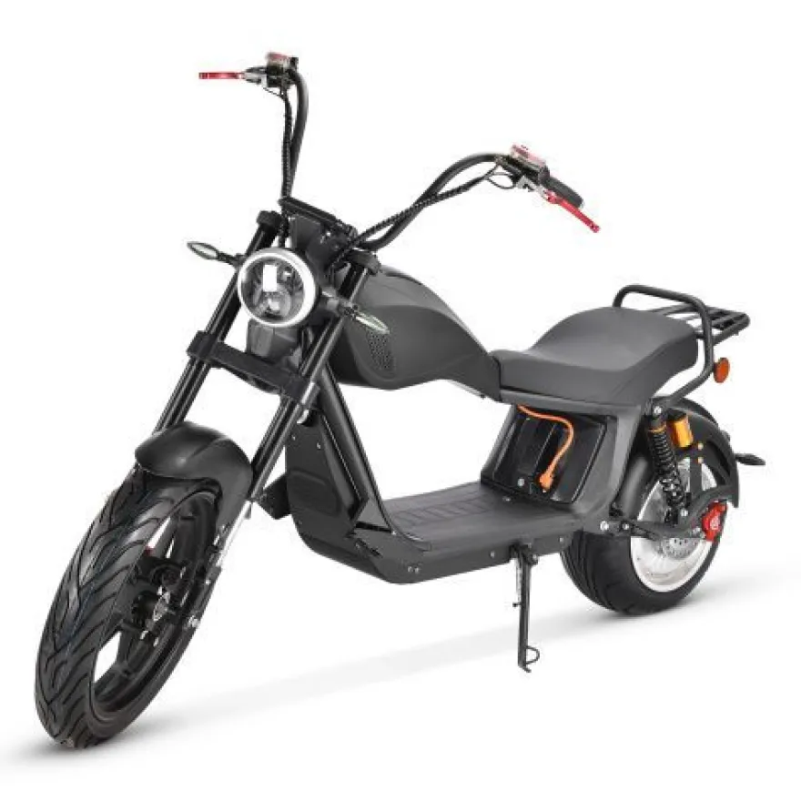 COCO BIKE CP-6.0 Elektro Scooter 2000W 60V 20AH 45KM/ H - Schwarz