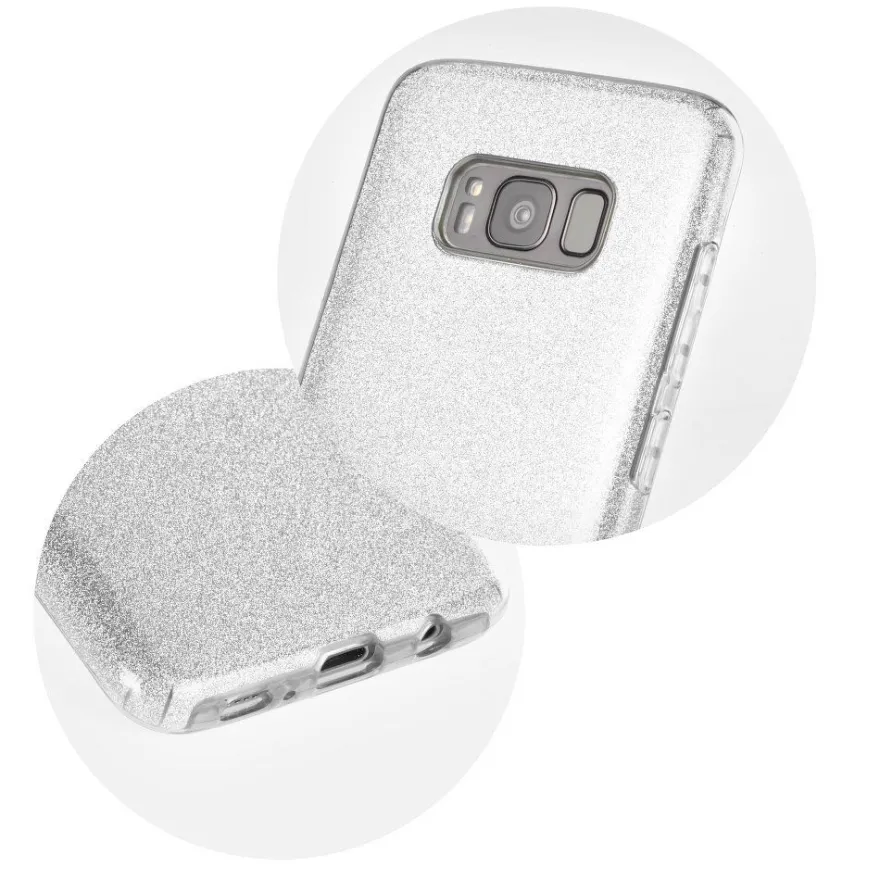 cofi1453 Forcell Shining Silikon Hülle Cover Bumper Zubehör kompatibel mit Samsung
