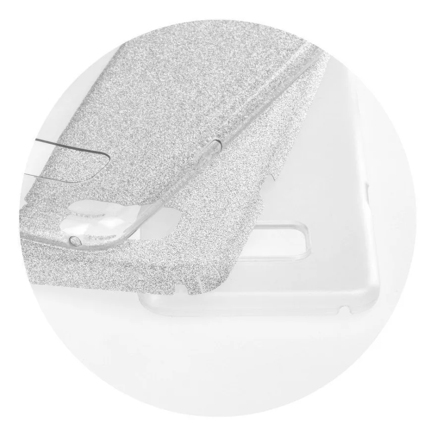 cofi1453 Forcell Shining Silikon Hülle Cover Bumper Zubehör kompatibel mit Samsung