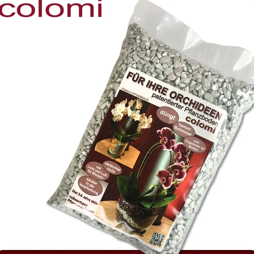 Colomi 1 l Pflanz-Substrat für Orchideen | 4 bis 8 mm | 15 Farben zur Auswahl