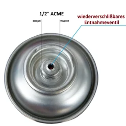 Coolblast Kältemittel Set R134A Ersatzgas für Autos von 1995 bis 2016 Befüllschlauch