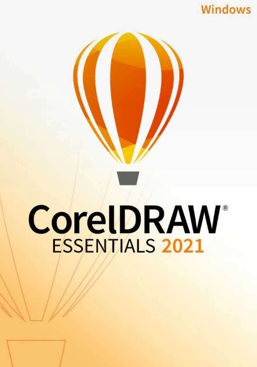 CorelDRAW Essentials 2021 inkl. Photopaint Essentials, Windows10/11(64Bit), Download