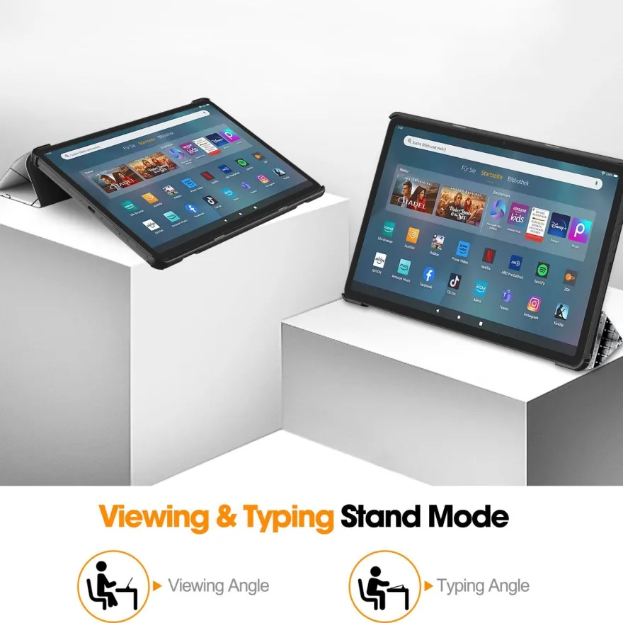 Cover für Amazon Fire Max 11 2023 11 Zoll 13. Generation Tablethülle Sleep/Wake