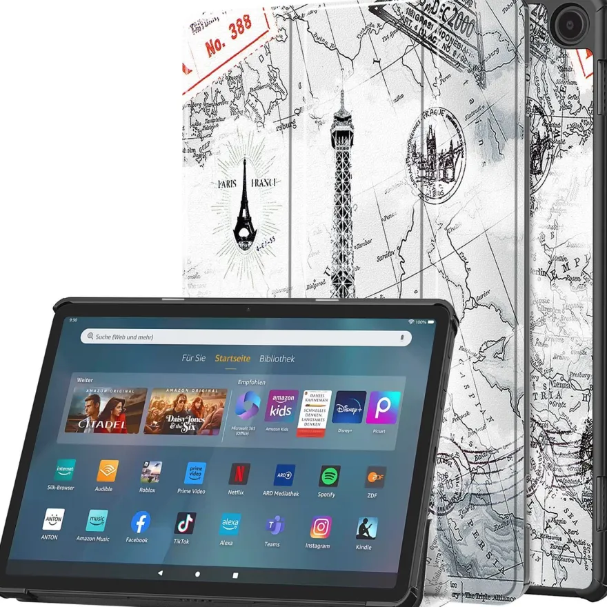Cover für Amazon Fire Max 11 2023 11 Zoll 13. Generation Tablethülle Sleep/Wake