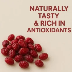 Cranberries Getrocknet 500g Saftig Ganze Beeren Vegan Snack Müsli Backen GiDeli