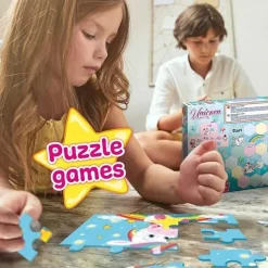 CRAZE 33388 Adventskalender Unicorn Einhorn Weihnachtskalender 2021 Spielzeug