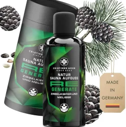CristinenMoor Natürlicher Saunaaufguss Zirbelkiefer und Melisse | Re Generate |100 ml