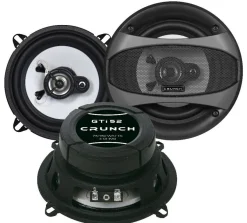 CRUNCH KOAX 13 cm GTI-52 Lautsprecher Auto Boxen Set 150 Watt PKW KFZ