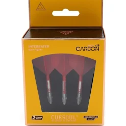 Cuesoul ROST T19 Carbon Integrierter Dartschaft & Flight Big Wing-Form, 3er-Set
