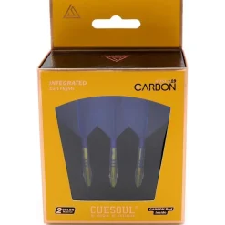 Cuesoul ROST T19 Carbon Integrierter Dartschaft & Flight Big Wing-Form, 3er-Set