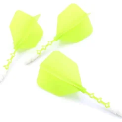 Cuesoul ROST T19 Integrierter Dartschaft und Flights, Big Wing Shape, 3er-Set