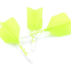 Cuesoul ROST T19 Integrierter Dartschaft und Flights, Big Wing Shape, 3er-Set