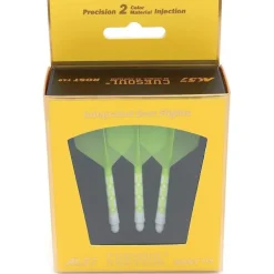 Cuesoul ROST T19 Integrierter Dartschaft und Flights, Big Wing Shape, 3er-Set