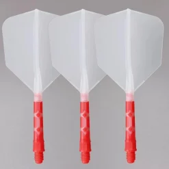 Cuesoul ROST T19 Integrierter Dartschaft & Flights, Big Wing Shape, 3er-Set
