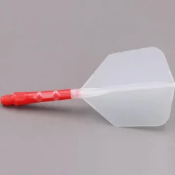 Cuesoul ROST T19 Integrierter Dartschaft & Flights, Big Wing Shape, 3er-Set