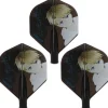 Cuesoul TERO AK4 Dart Flights Standard/Slim Form mit attraktivem Muster, 3er Set