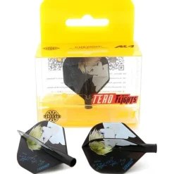 Cuesoul TERO AK4 Dart Flights Standard/Slim Form mit attraktivem Muster, 3er Set