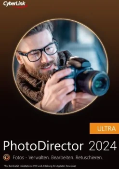 Cyberlink PhotoDirector 2024 Ultra / Dauerlizenz/ 1 PC/ KEY (ESD)