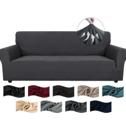 Cycmaco High Stretch 4-Sitzer Sofa Überzug, rutschfest, waschbar, Jacquard