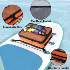 Cyureay Paddle Board Kühltasche, wasserdichte Surf Sup Deck Tasche, isoliert