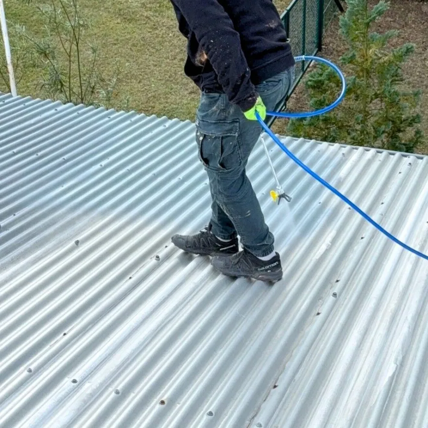 Dachfarbe Sockelfarbe Flexibler Dachlack UV-beständig Ziegelrot 20,0kg L+46