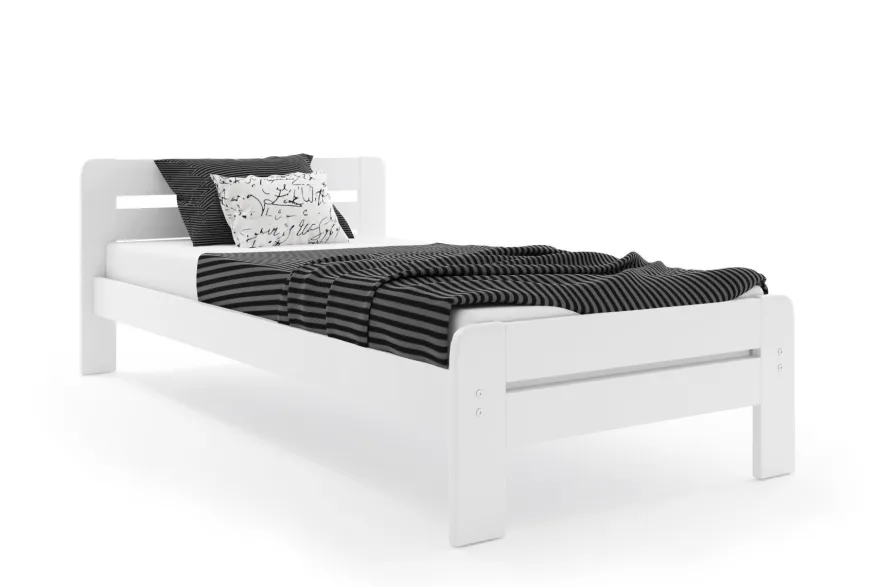 Dallas Erwachsenen- oder Kinderbett 90x200 mit Lattenrost (ohne Matratze) (Kiefer)
