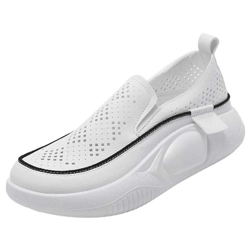 Damen-Freizeitschuhe, Sportschuhe, Sneakers, Plateauschuhe fur Spaziergange,