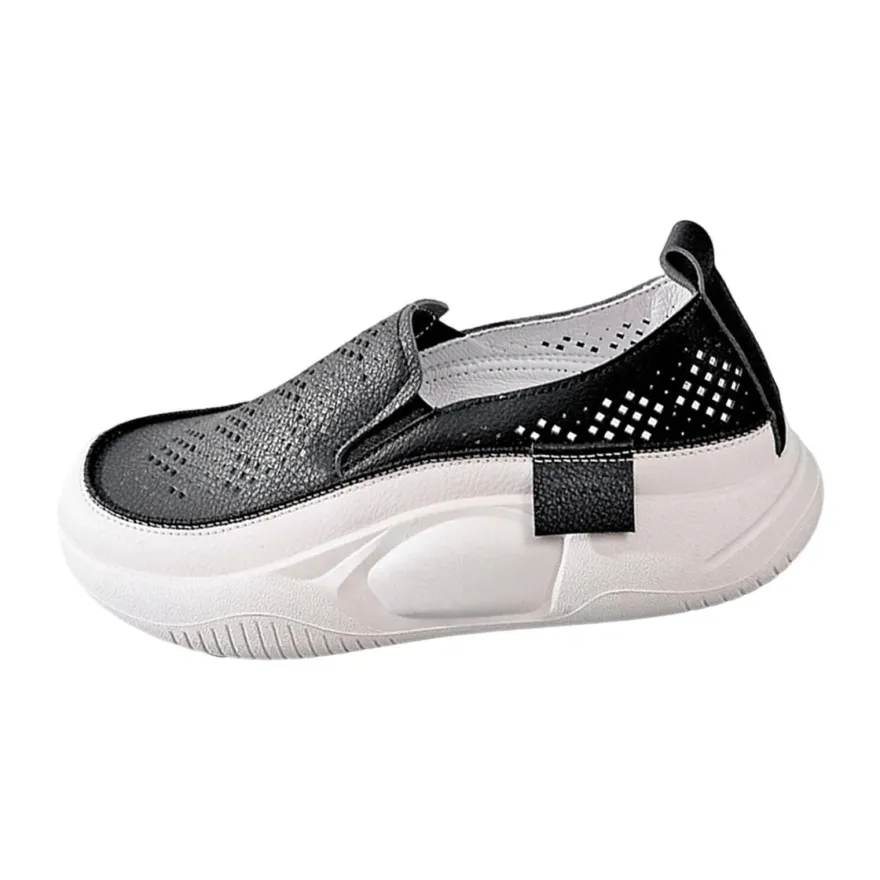 Damen-Freizeitschuhe, Sportschuhe, Sneakers, Plateauschuhe fur Spaziergange,