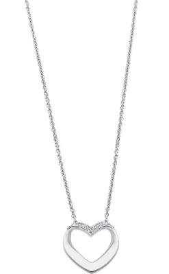 Damen Halskette LS1944-1/1 Lotus Style Collier Strass Herz
