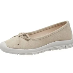 Damen Ladung Schlupfen Lassige Schuhe Frauen Leicht Fahren Mit Bogen Wohnungen