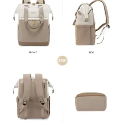 Damen Laptop Schulrucksack Wasserdicht Schultasche 15,6 Zoll Backpack Uni Büro