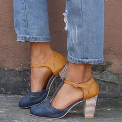 Damen Sandalen Farbnahen Schuhe Frauen Komfortabel Urlaub Geschlossene Zehe