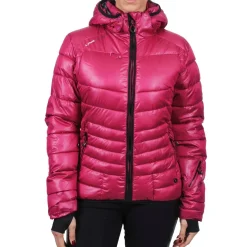 Damen Skijacke Peak Mountain Alpine Fuchsia, fuchsia, XL