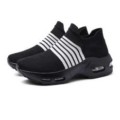 Damen Sport Slipper Luftkissen Turnschuhe Outdoor Sport Laufschuhe Fitnessstudio -