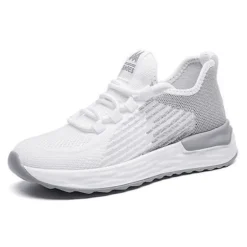 Damen Turnschuhe Gittergewebe Laufschuh Frauen Slip Gehen Sport Sportschuhe
