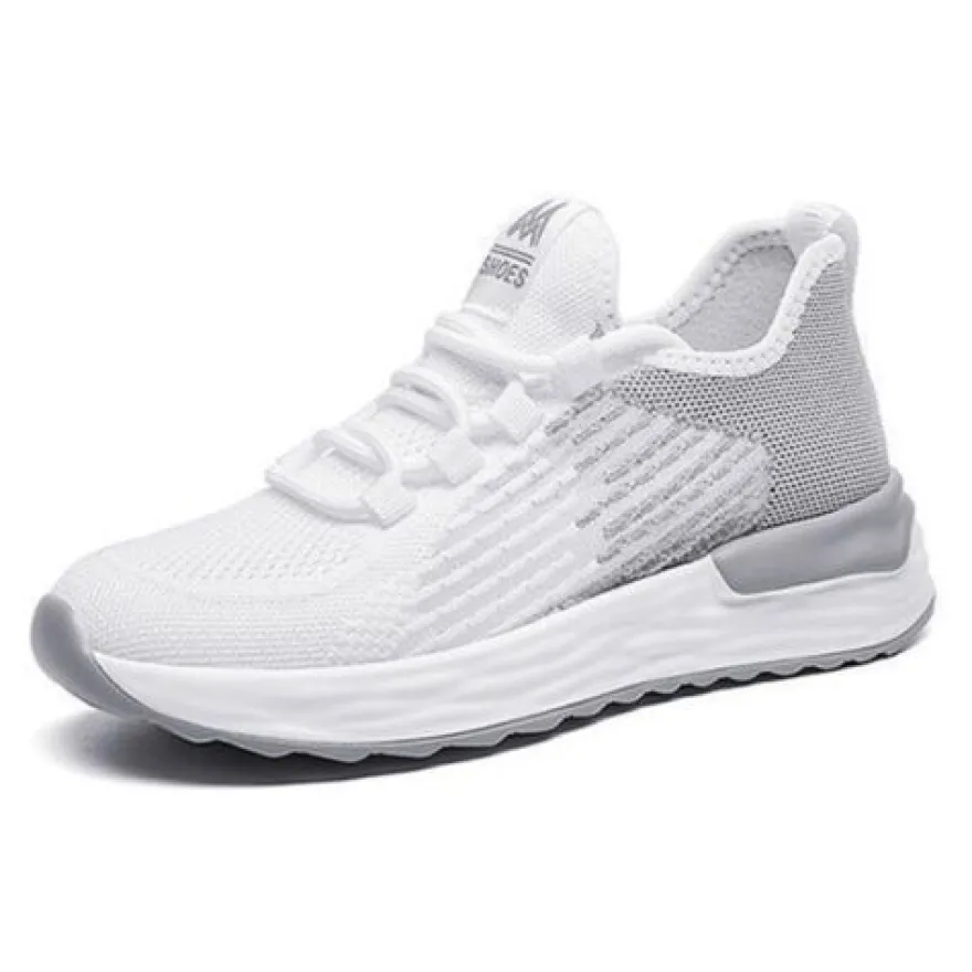 Damen Turnschuhe Gittergewebe Laufschuh Frauen Slip Gehen Sport Sportschuhe