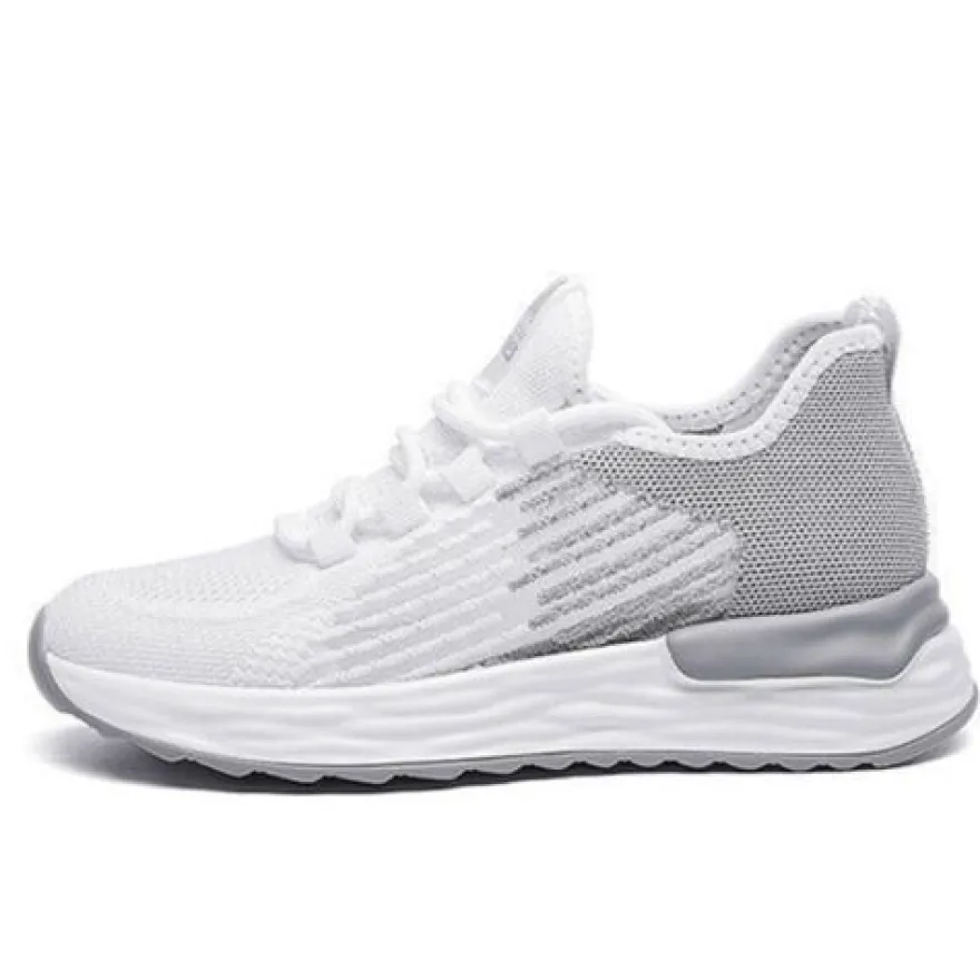 Damen Turnschuhe Gittergewebe Laufschuh Frauen Slip Gehen Sport Sportschuhe
