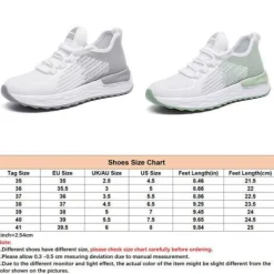 Damen Turnschuhe Gittergewebe Laufschuh Frauen Slip Gehen Sport Sportschuhe