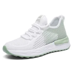 Damen Turnschuhe Gittergewebe Laufschuh Frauen Slip Gehen Sport Sportschuhe