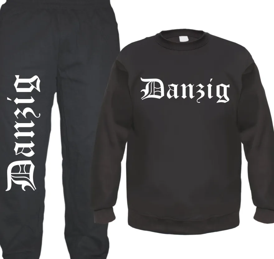 Danzig Jogginghose und Sweat im Set - Jogginganzug