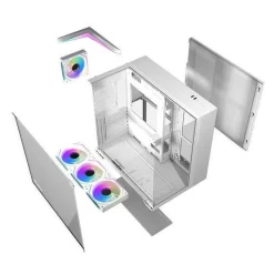 Darkflash - TH285 White - Computergehäuse