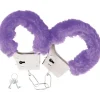 Darkness Pleasure FURRY Handcuffs PURPLE