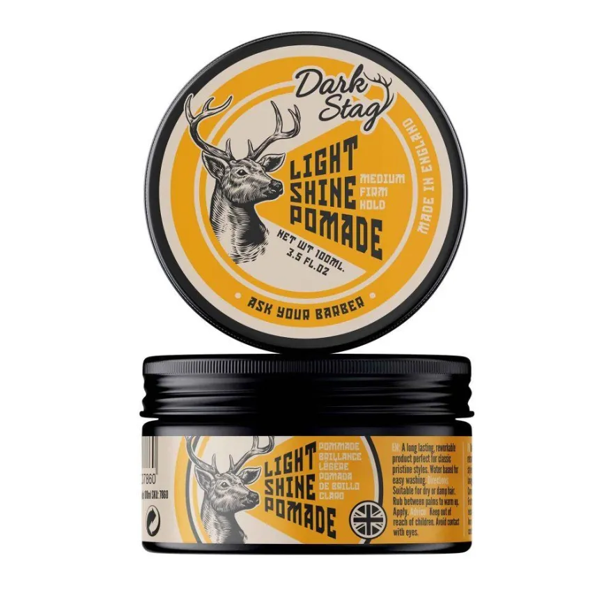 Dark Stag Light Shine Pomade Medium Firm Hold 100 ml