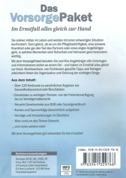 Das Vorsorge Paket - Im Ernstfall alles gleich zur Hand CD-ROM
