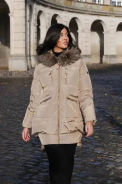 Daunenjacke Levinsky Michelle 2 Camel