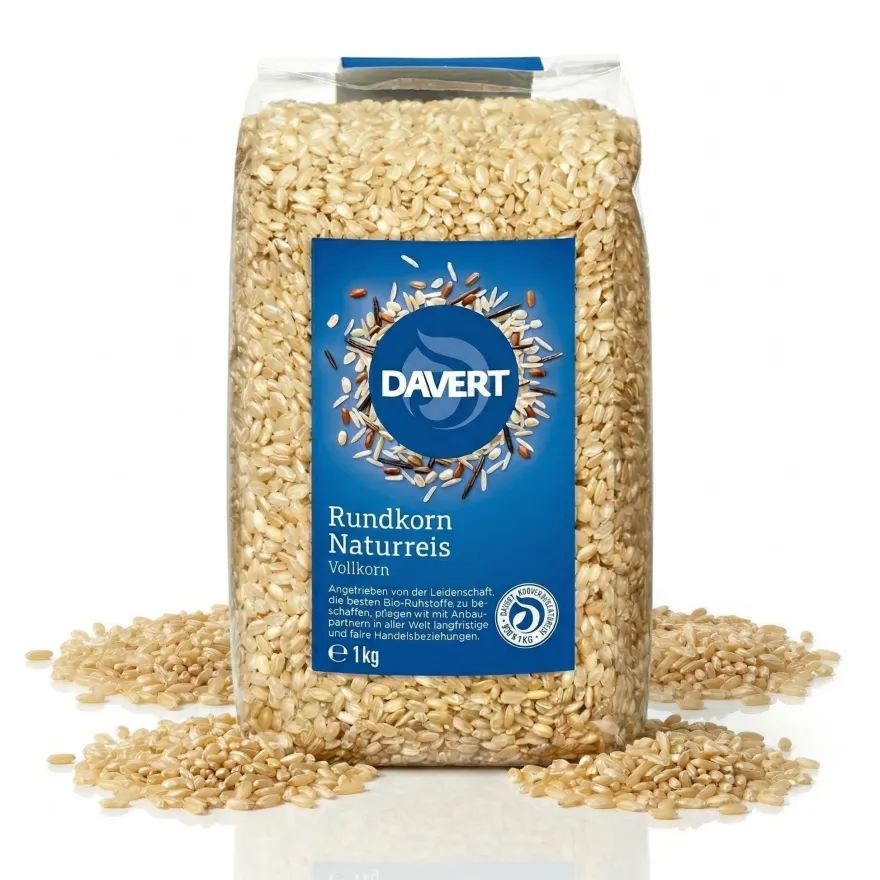 Davert Bio Natur Rundkorn Reis - 1kg