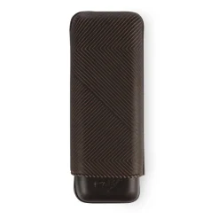 Davidoff Etui XL-2 Leder braun Blatt