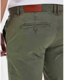Daytona 73 Chino Khaki Herren Chinohose Regular Fit Baumwolle Stretch